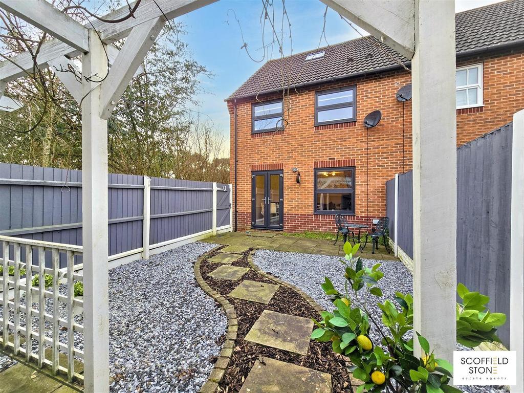 Rear garden