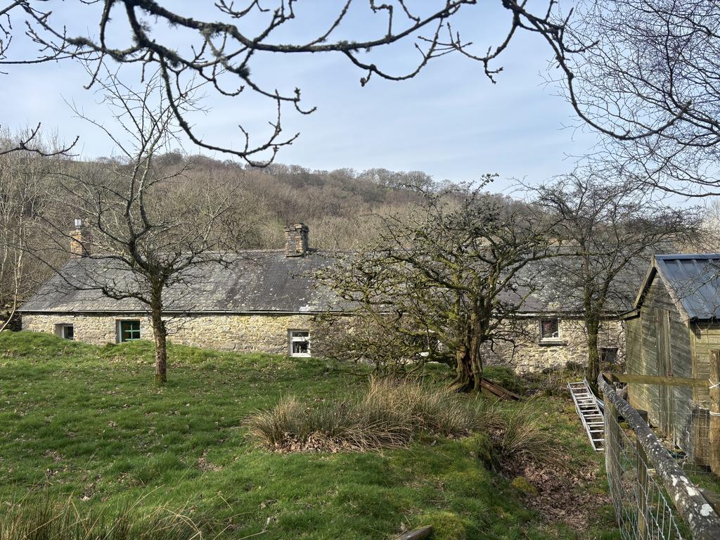 Rear of property