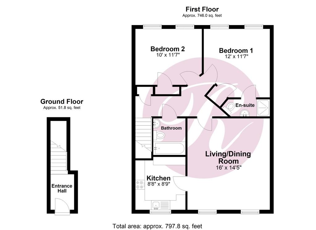Flat 3, Alexander Mews, Sandwich