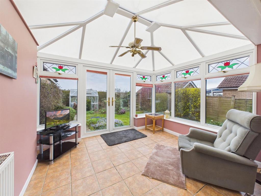 Upvc conservatory: