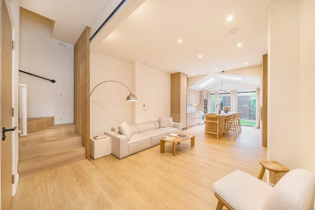 Open-plan living area, open plan living