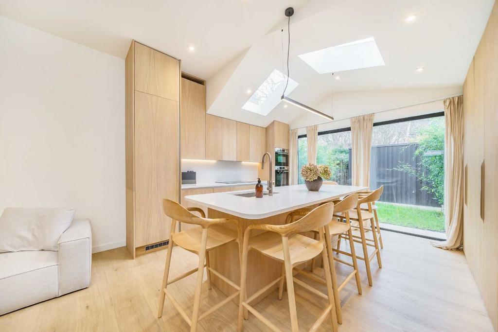 Open-plan living area, open plan living
