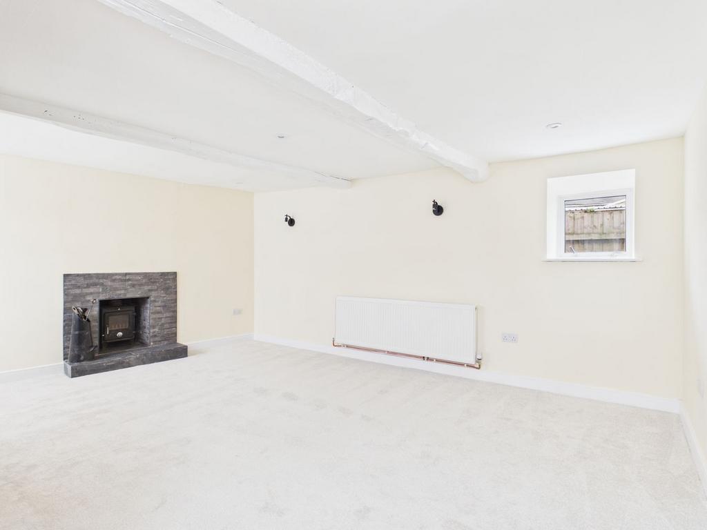 Living room, fireplace
