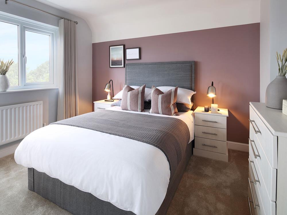 Bedroom of the Warwick, a 3 bedroom house