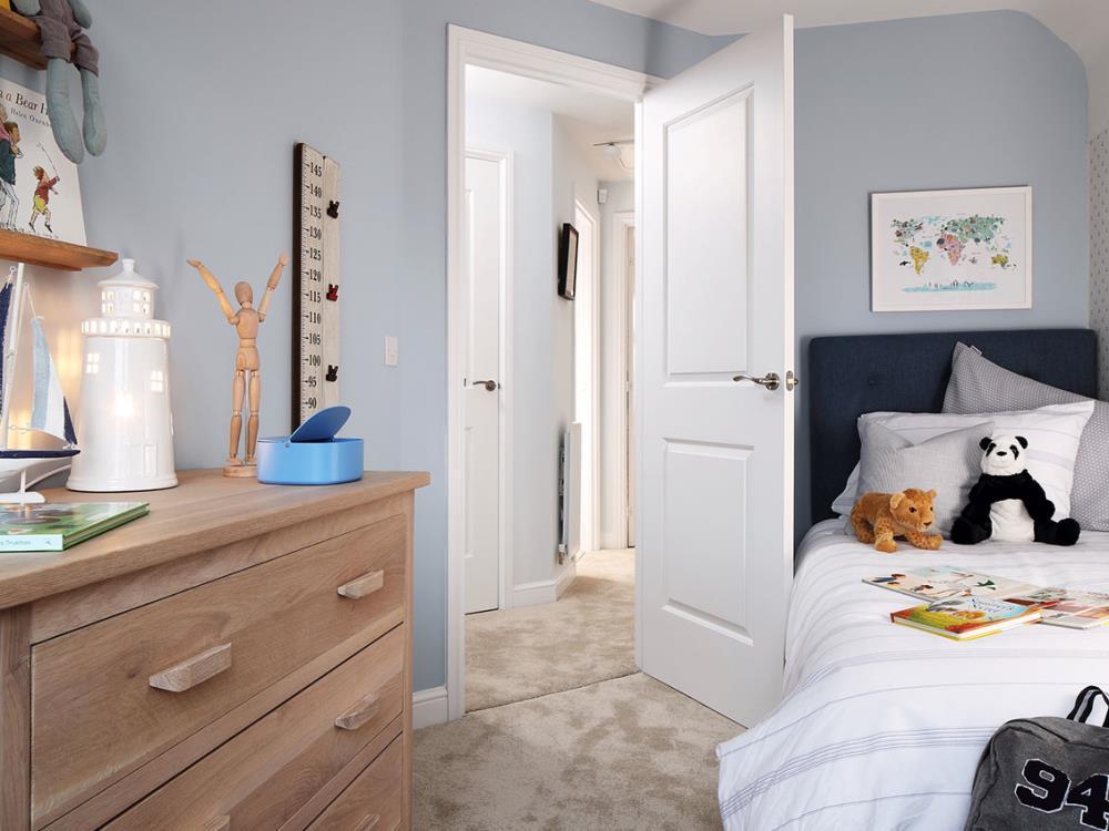 Bedroom of the Warwick, a 3 bedroom house