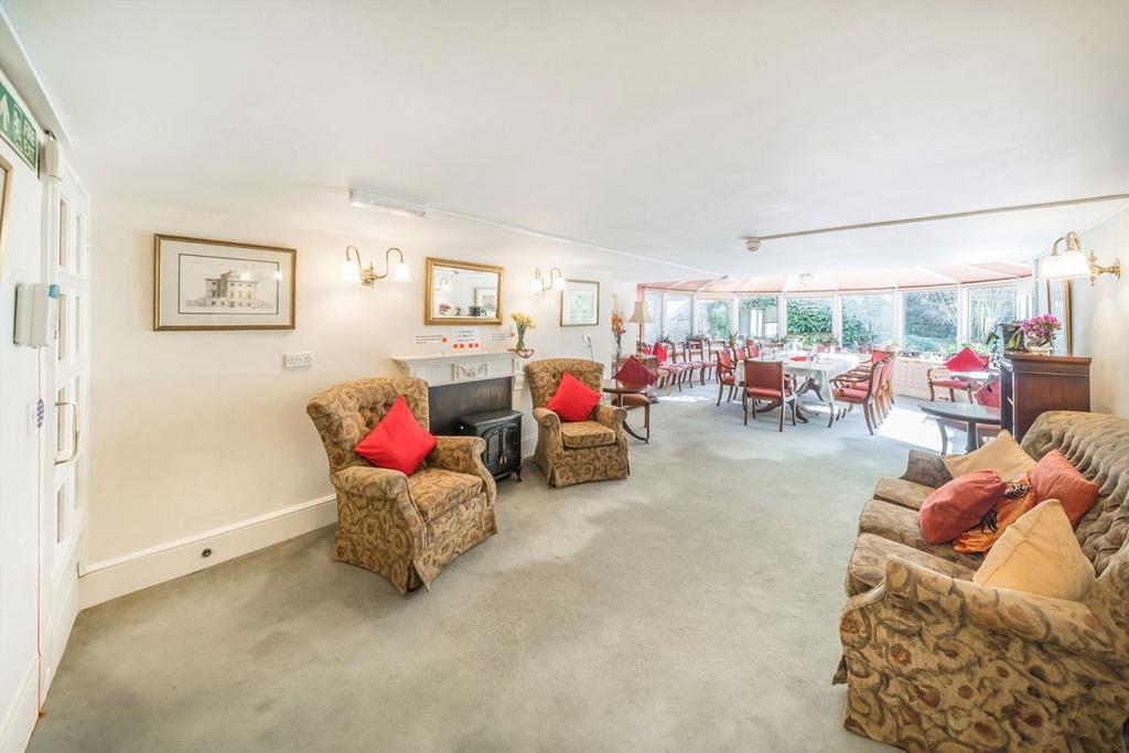 Living room, fireplace