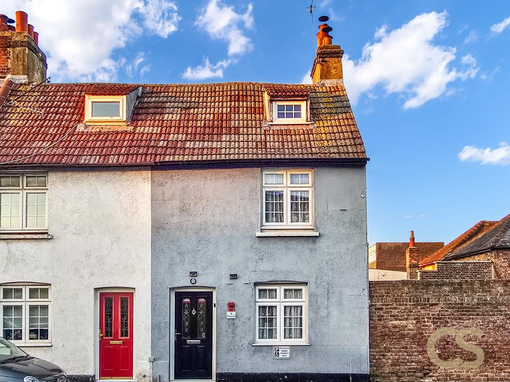 Terraced house exterior