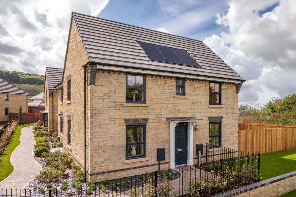 Outside view of the Hadley 3 bedroom home