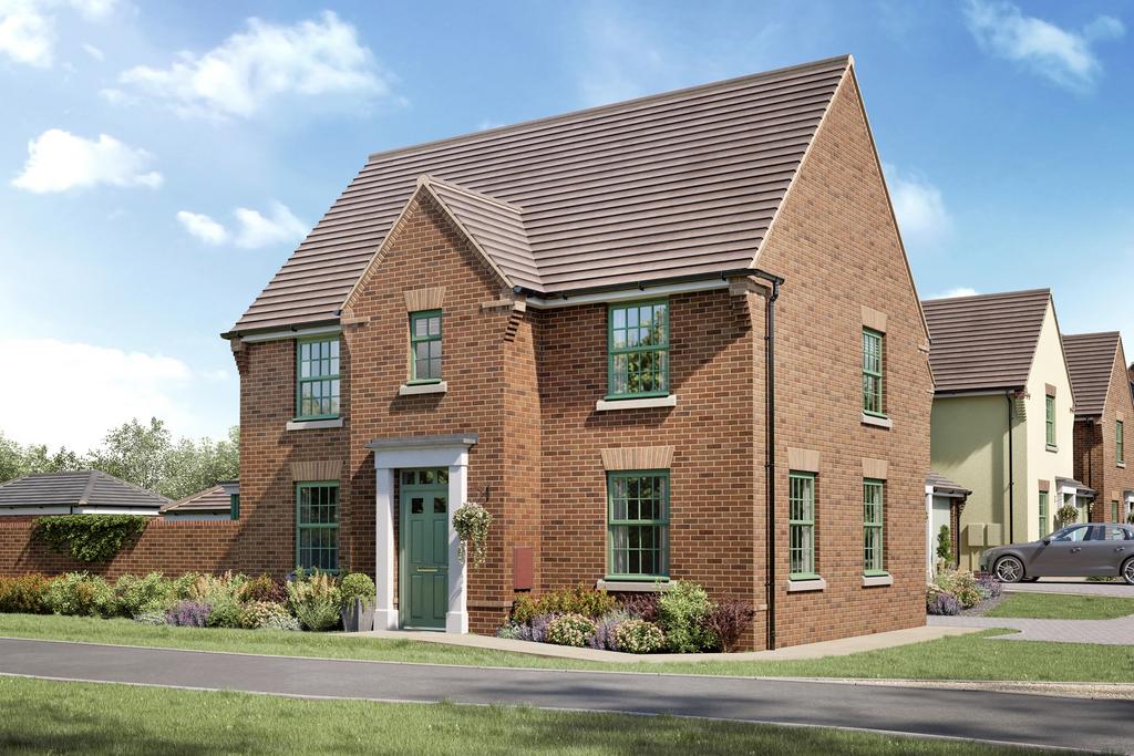 4 bed detached home David Wilson The Orchards...