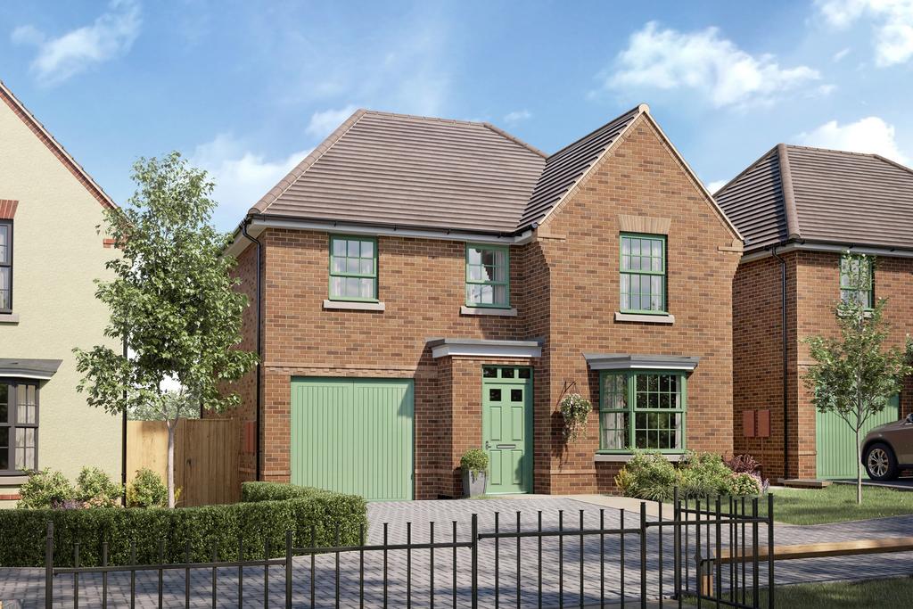 4 bed detached home David Wilson The Orchards...