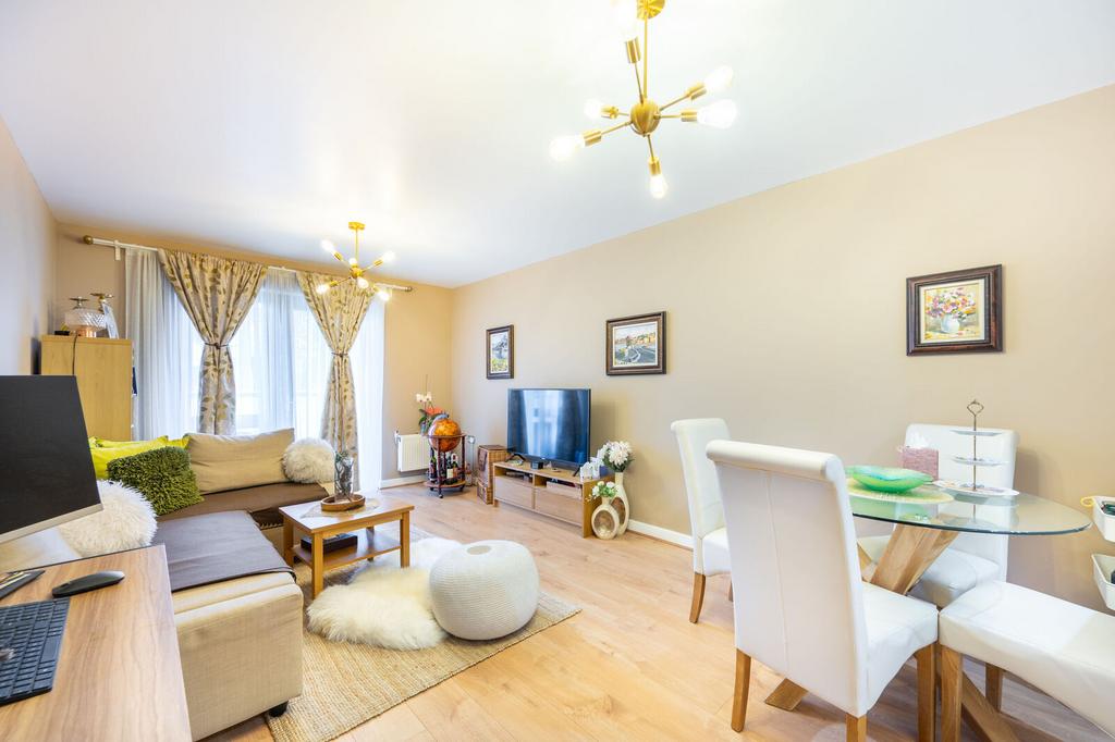 Open-plan living area, open plan living