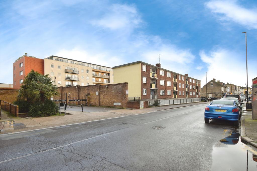 Street scene with property