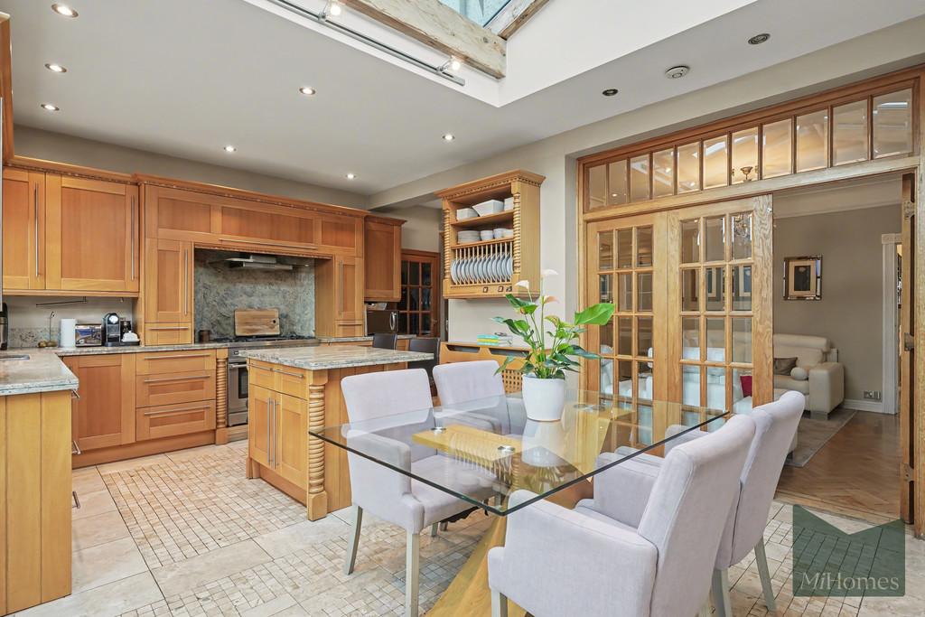 Open-plan living area