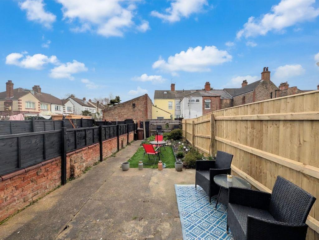 Rear garden