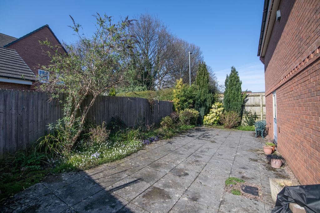 Rear garden