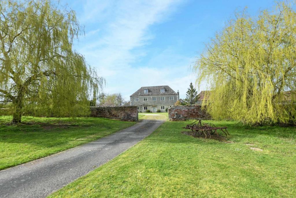 Driveway and House