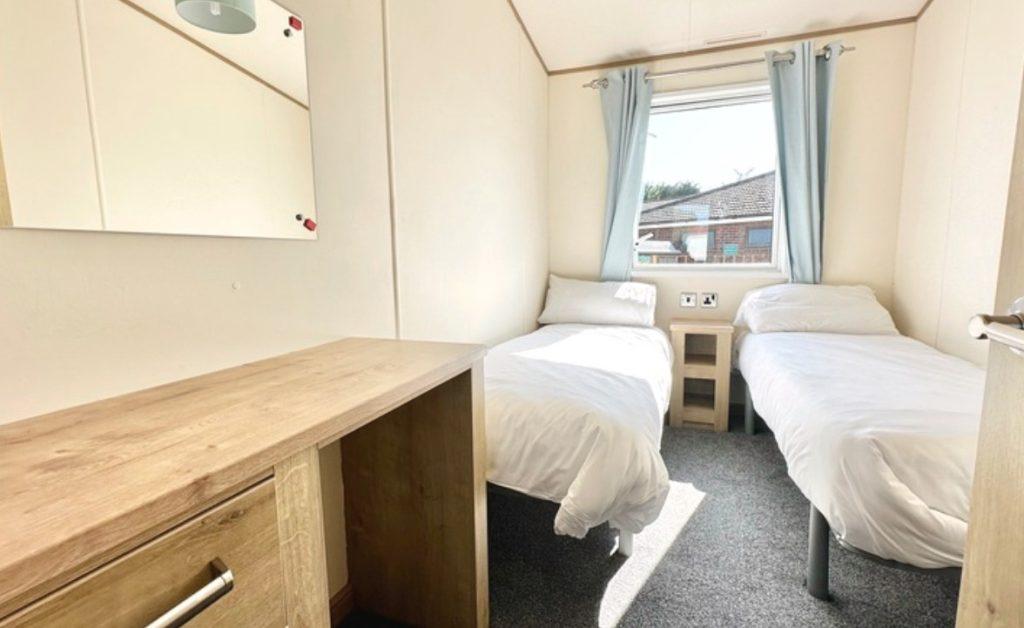 Abi Westwood Twin Bedroom At Breydon Water Holiday