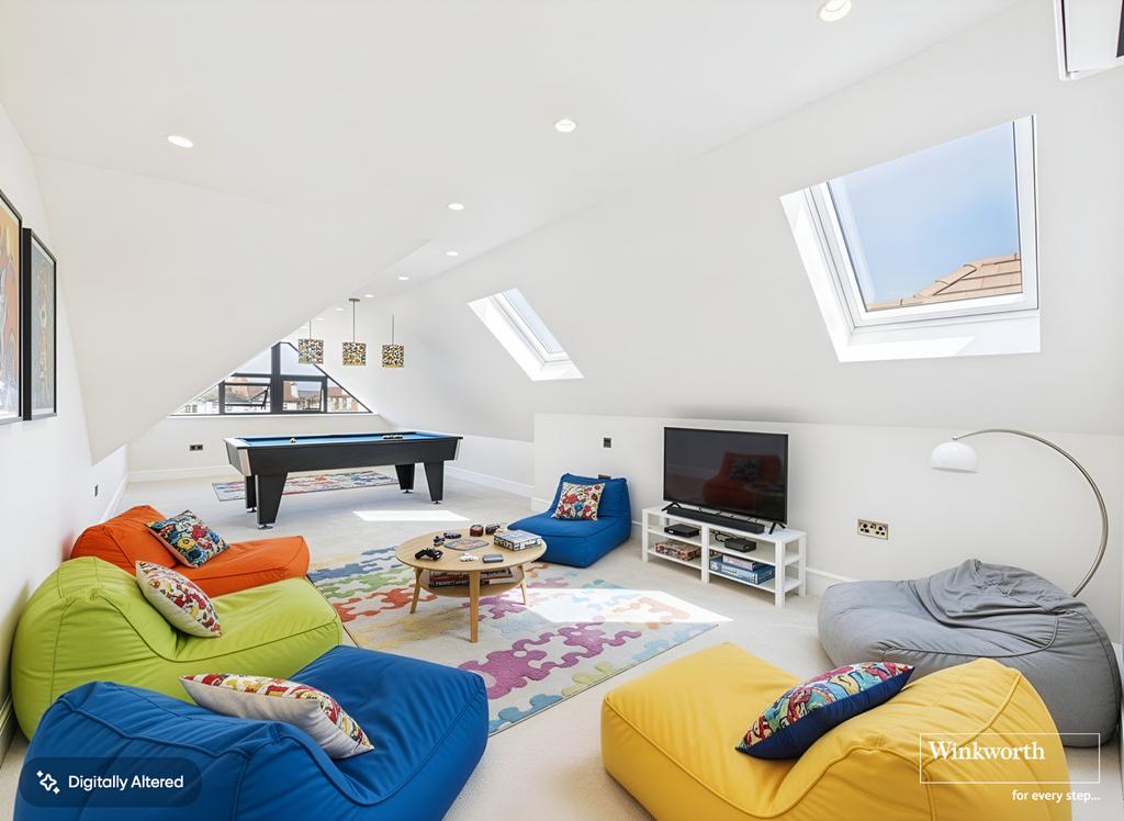 Attic Games room