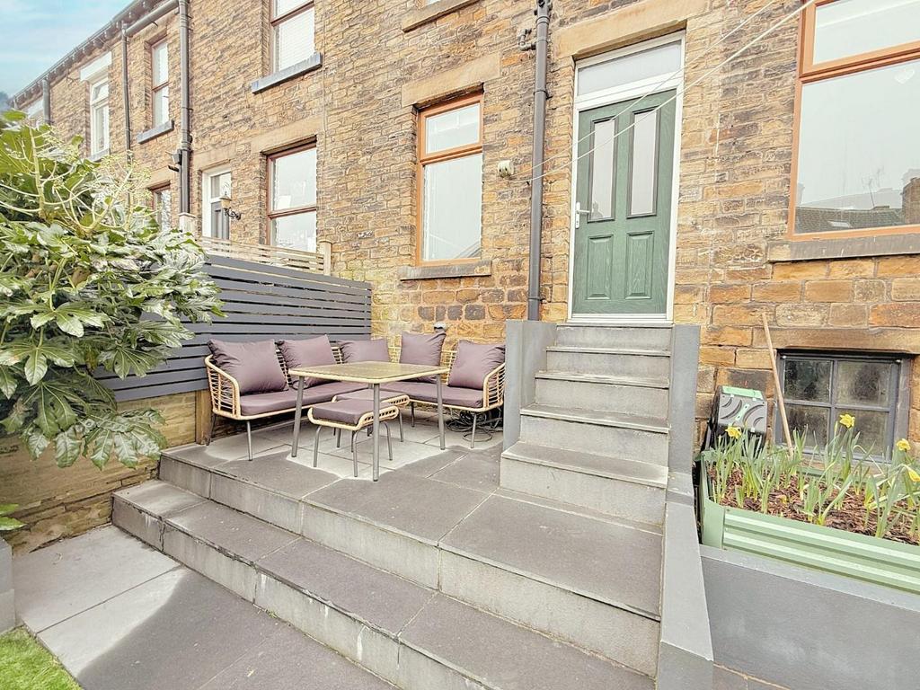 Rear patio