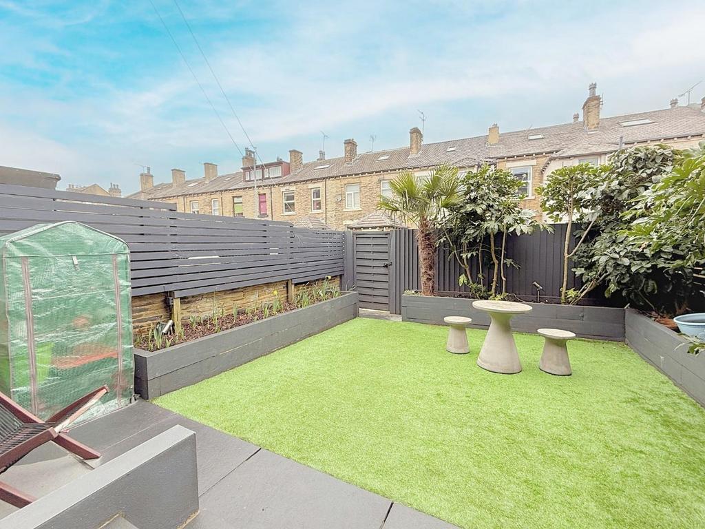 Rear patio