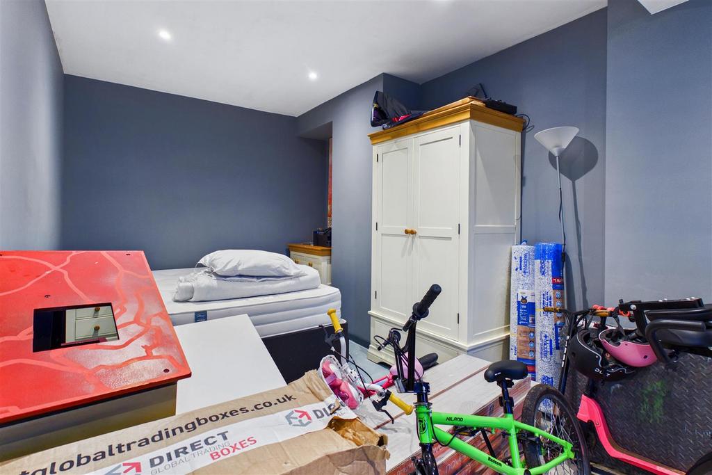 Garage or study.