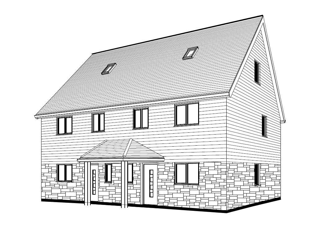 3 D House image.