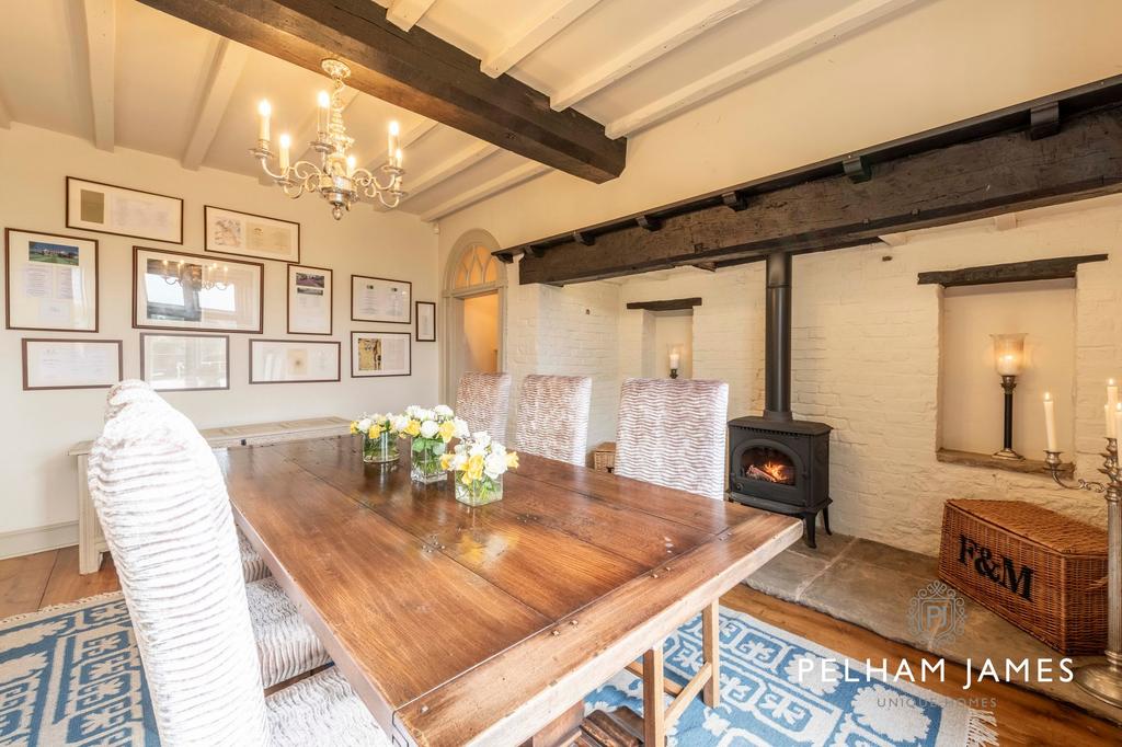 Dining Room, The Manor House, Illston