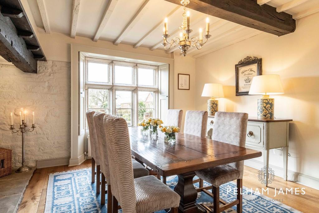 Dining Room, The Manor House, Illston