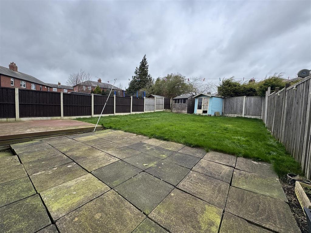 Rear garden