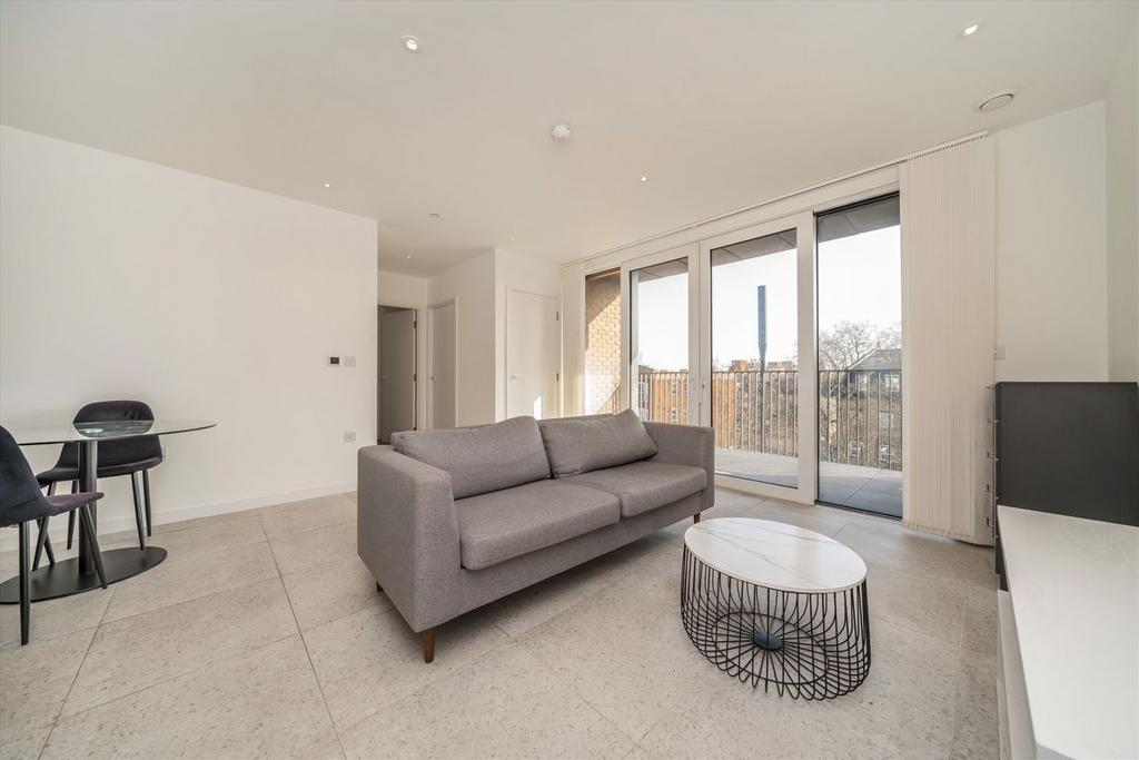 Open-plan living area, open plan living