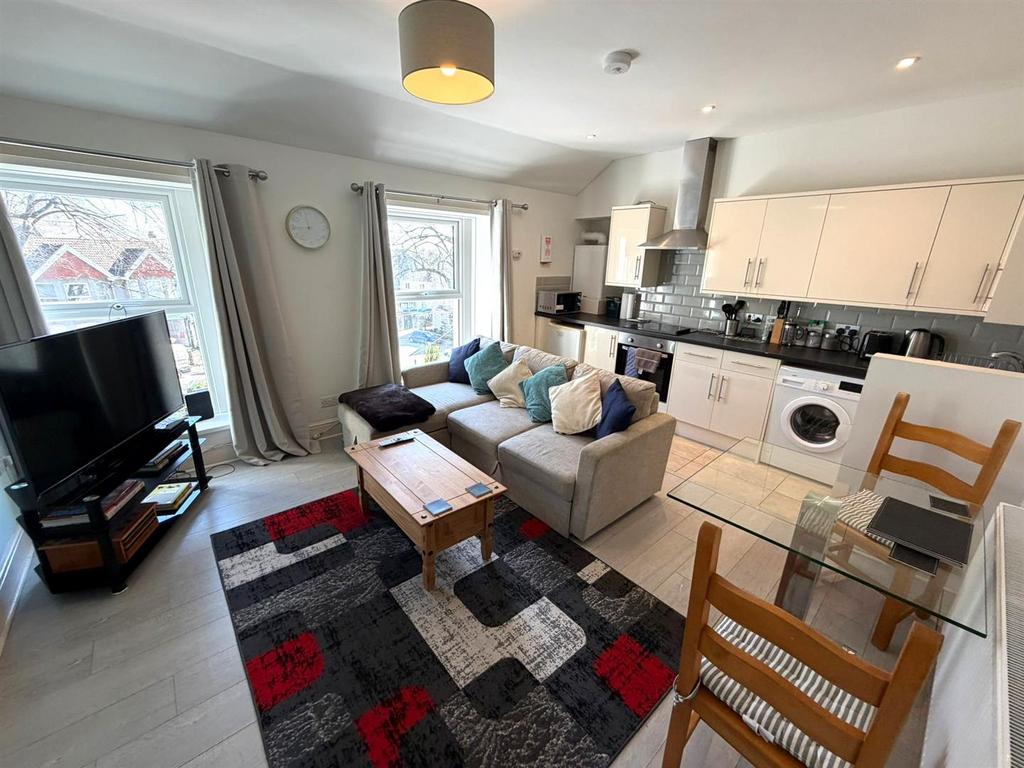 Open-plan living area, open plan living