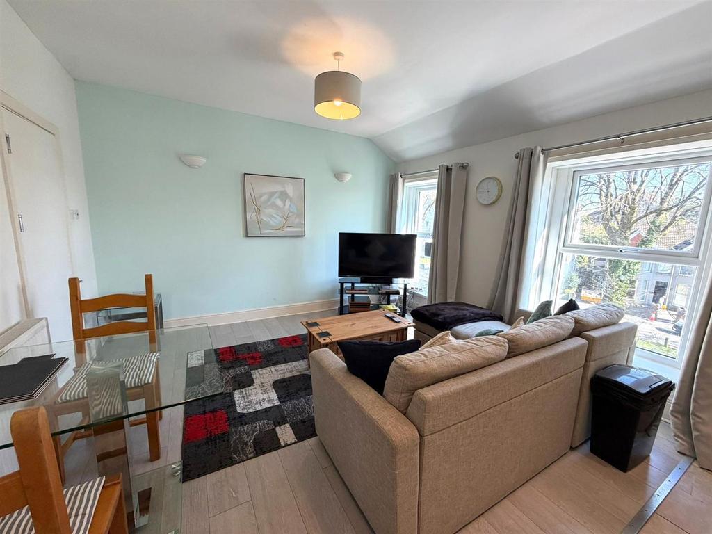 Open-plan living area