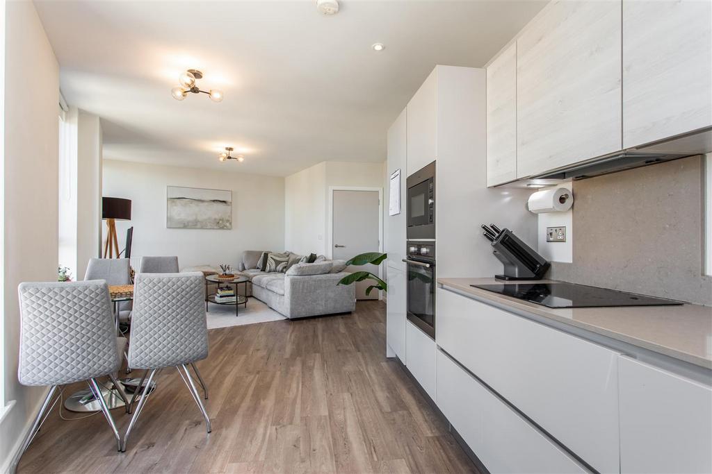 Open Plan Kitchen to Reception
