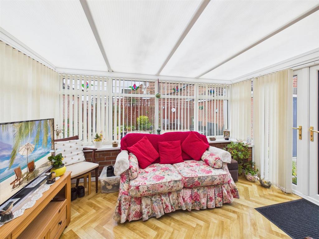 Upvc conservatory: