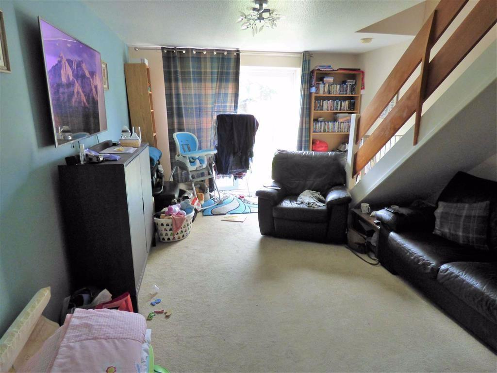Social living area with natural light...