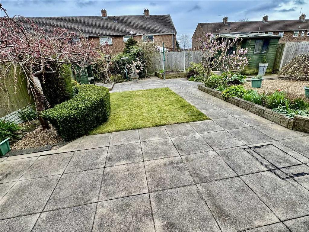 Rear garden