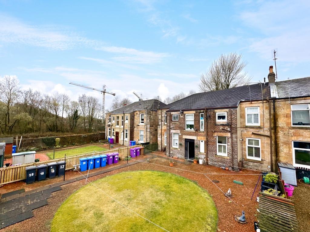 Dean Road, Kilbirnie rear garden pic
