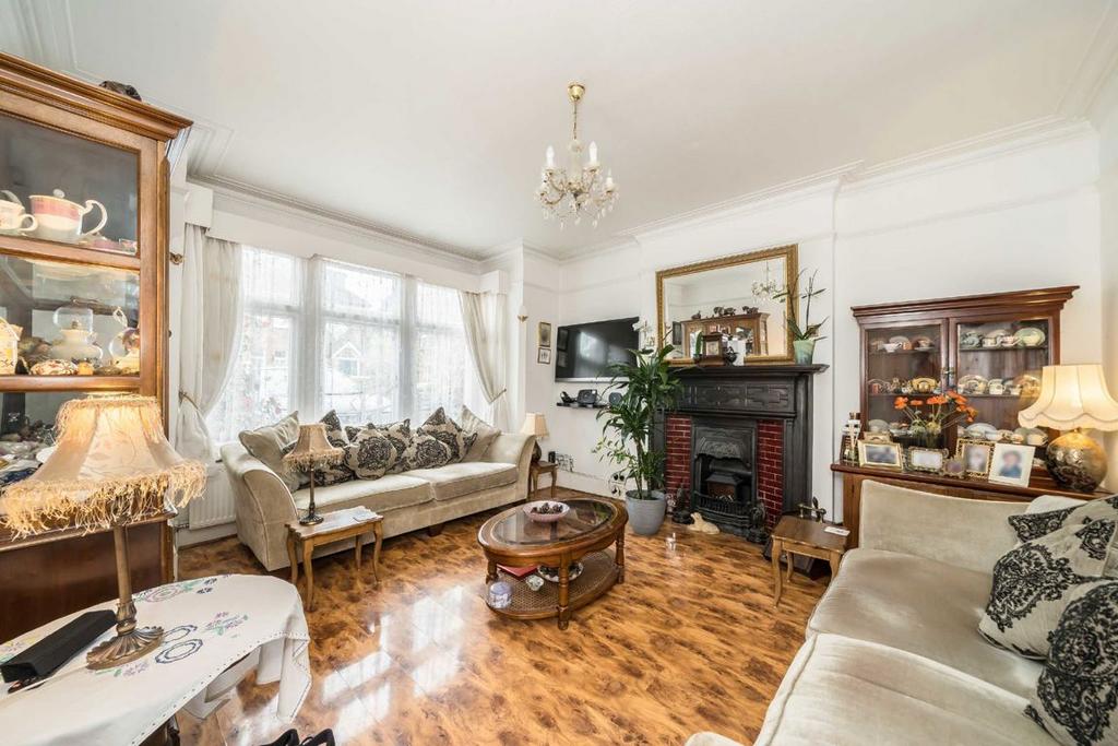 Living room, fireplace