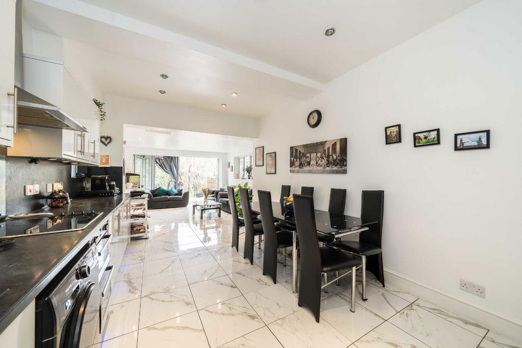 Open-plan living area, open plan living