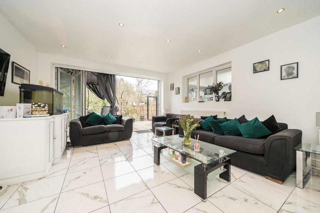 Open-plan living area, open plan living