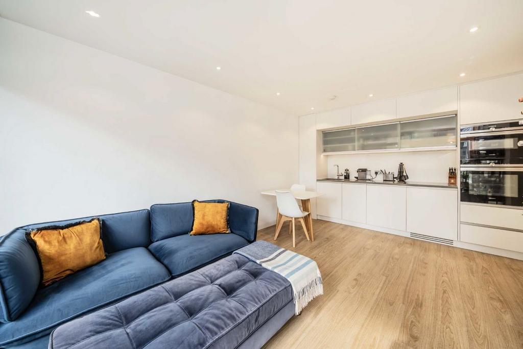 Open-plan living area, open plan living