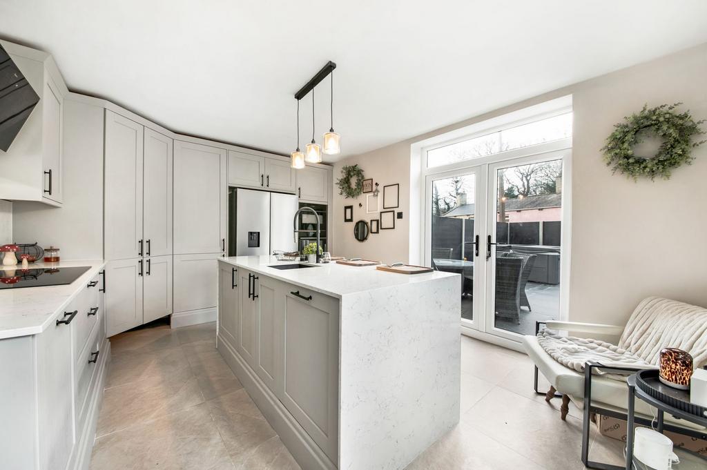 Open plan dining kitchen