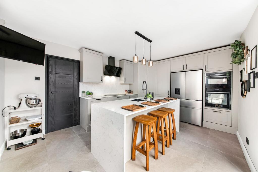 Open plan dining kitchen