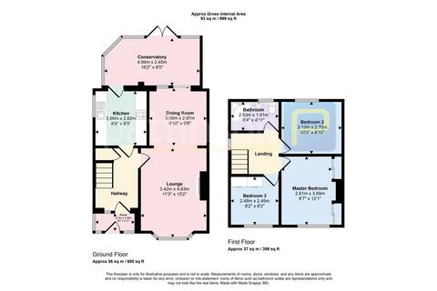 3 bedroom semi-detached house for sale, Cheviot Road, South Shields, Tyne and Wear, NE34 7TB