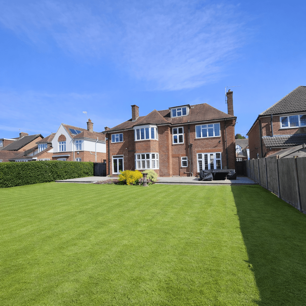 Garden Veiw of House