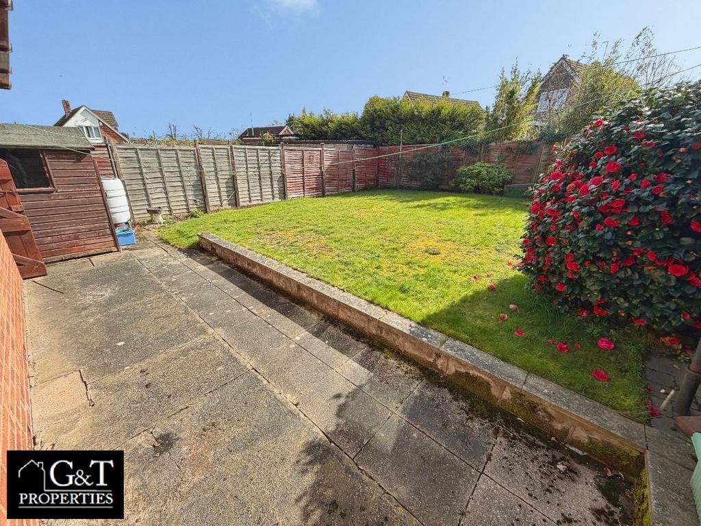 Rear garden