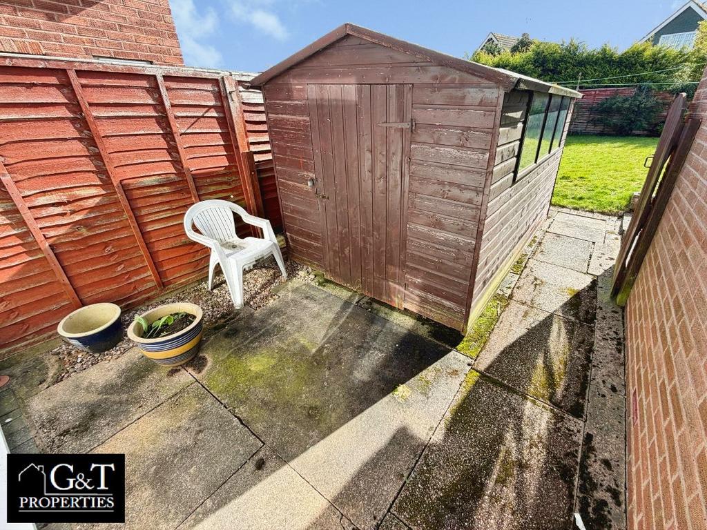 Rear garden