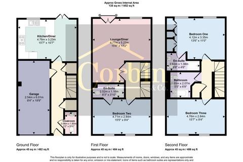 3 bedroom end of terrace house for sale, St. Georges Drive, Bournemouth, BH11 8