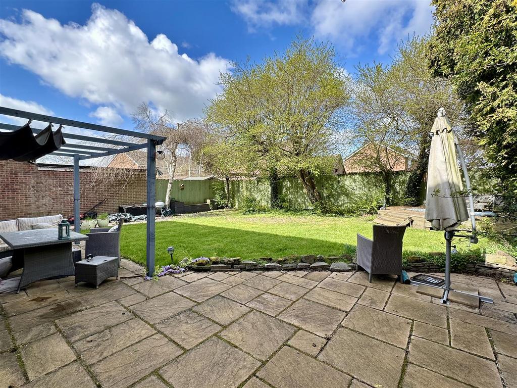 Rear garden