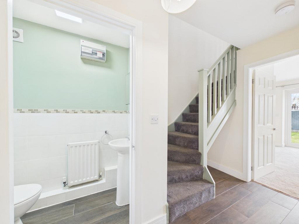 Reception hall & cloakroom